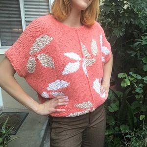 Vintage multicolored Liz Claiborne cotton sweater